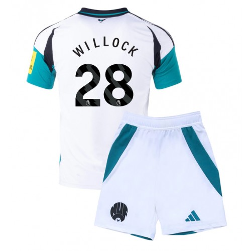 Dres Newcastle United Joe Willock #28 Rezervni za djecu 2024-25 Kratak Rukav (+ kratke hlače)